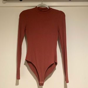 forever 21 mock neck bodysuit